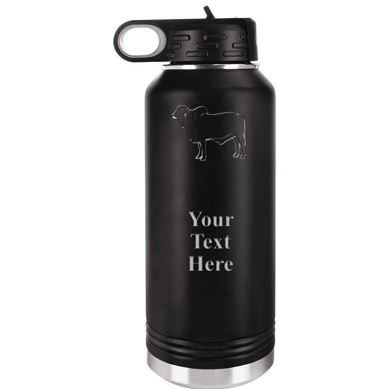 WATER BOTTLE 32OZ BLACK