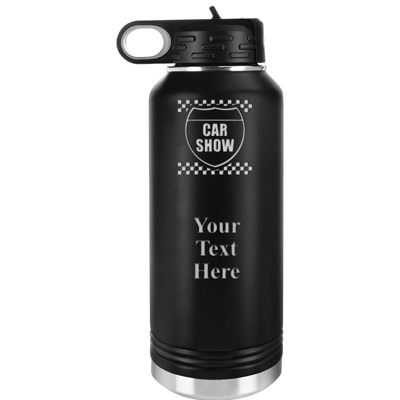 WATER BOTTLE 32OZ BLACK