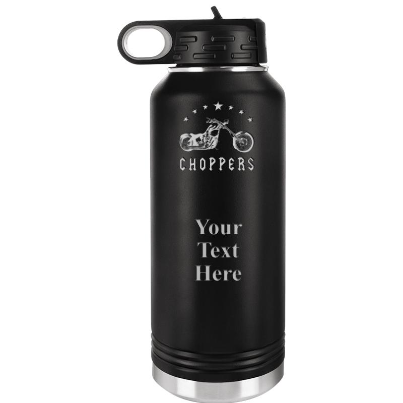 WATER BOTTLE 32OZ BLACK