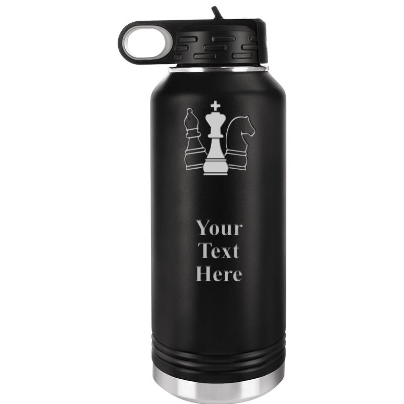 WATER BOTTLE 32OZ BLACK