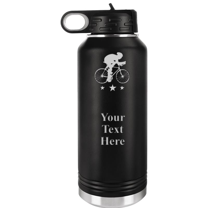 WATER BOTTLE 32OZ BLACK