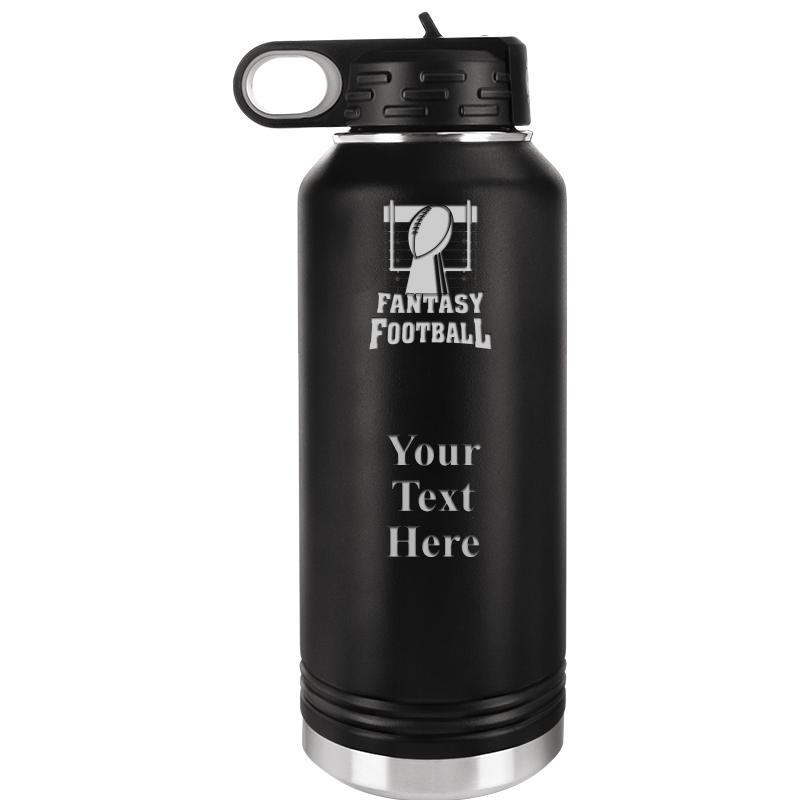 WATER BOTTLE 32OZ BLACK