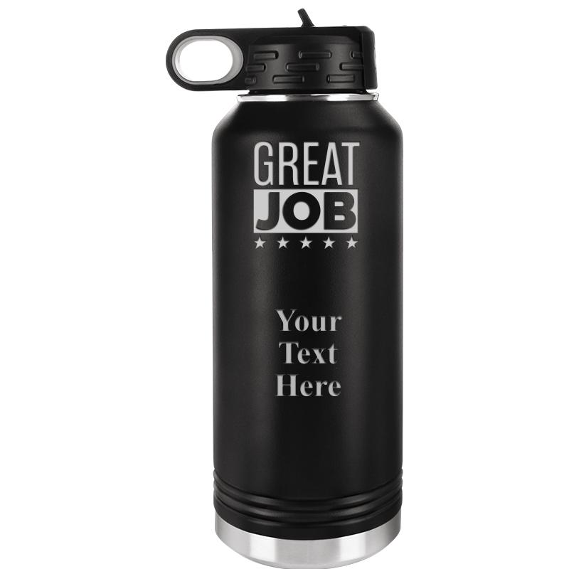 WATER BOTTLE 32OZ BLACK