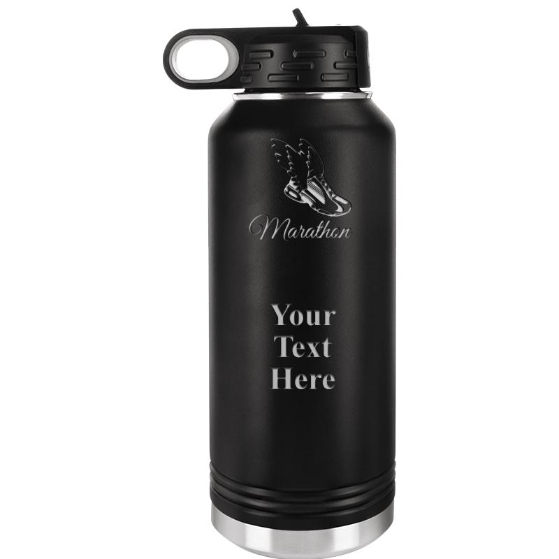WATER BOTTLE 32OZ BLACK