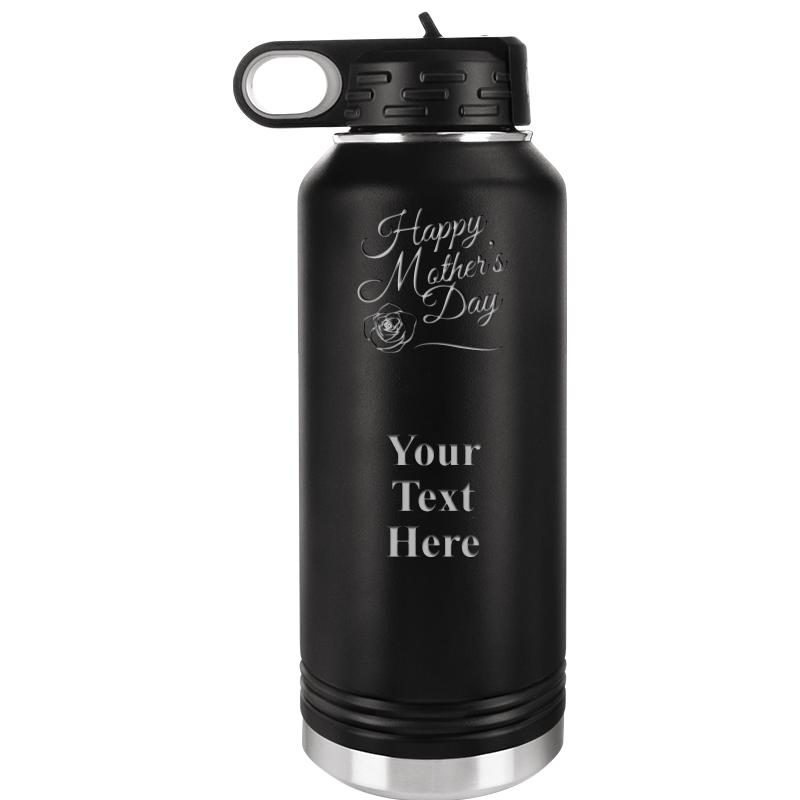 WATER BOTTLE 32OZ BLACK