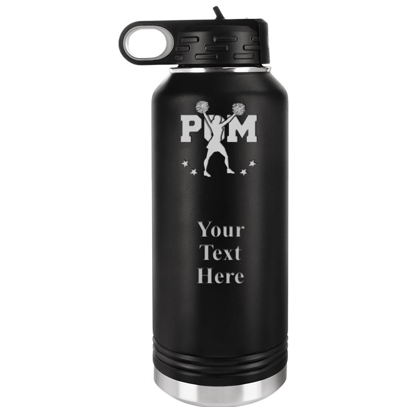 WATER BOTTLE 32OZ BLACK