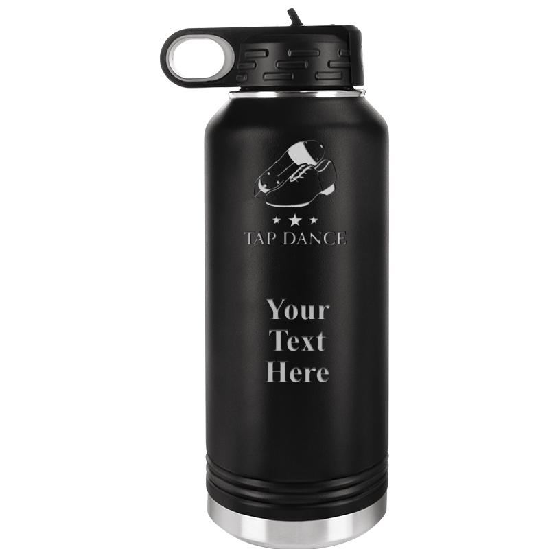 WATER BOTTLE 32OZ BLACK