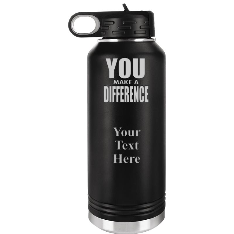 WATER BOTTLE 32OZ BLACK