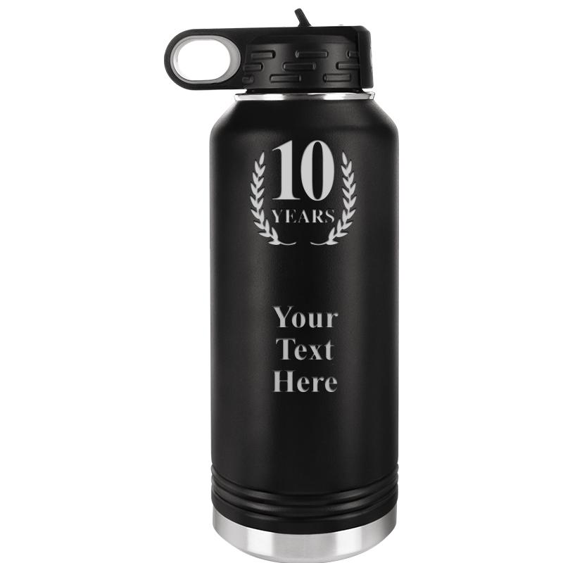 WATER BOTTLE 32OZ BLACK