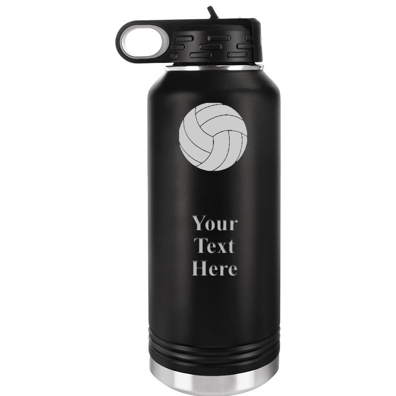 WATER BOTTLE 32OZ BLACK