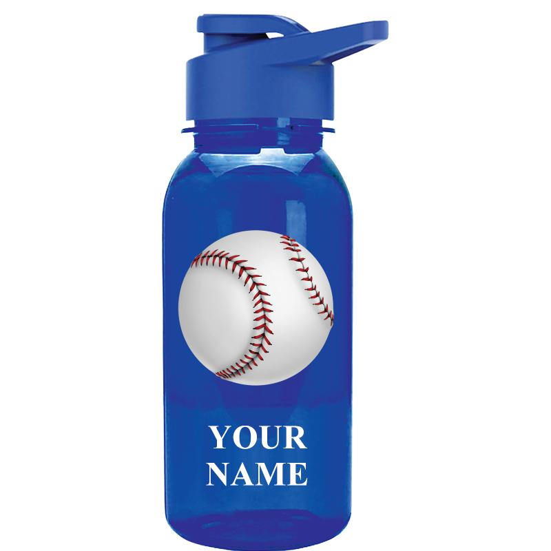 WATER BOTTLE 18OZ BLUE
