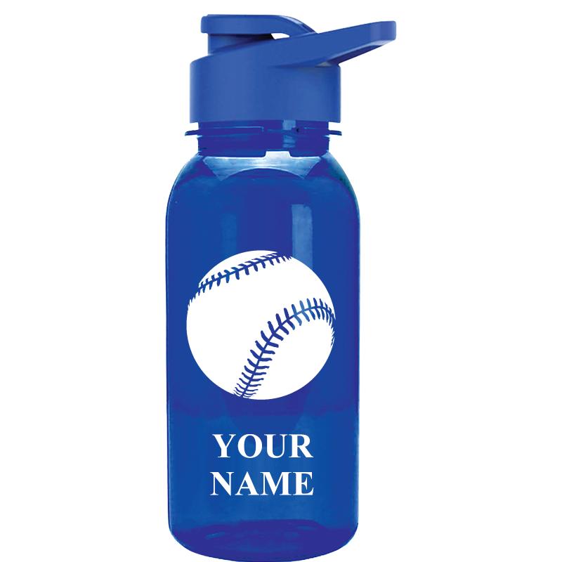 WATER BOTTLE 18OZ BLUE