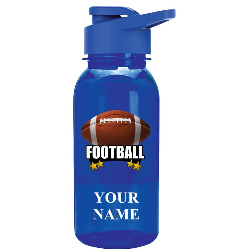 WATER BOTTLE 18OZ BLUE