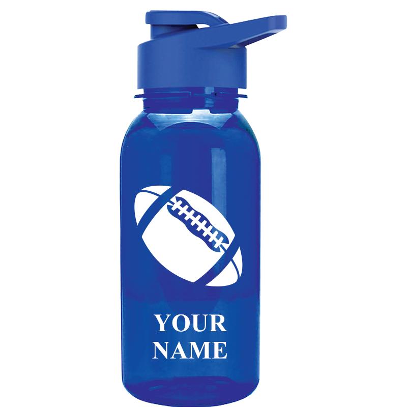 WATER BOTTLE 18OZ BLUE