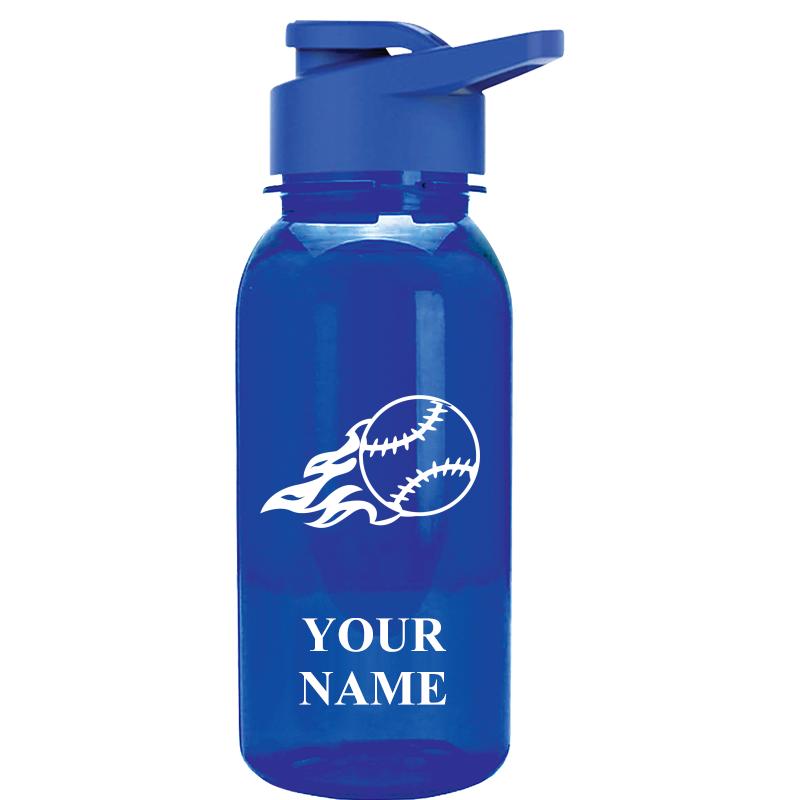 WATER BOTTLE 18OZ BLUE