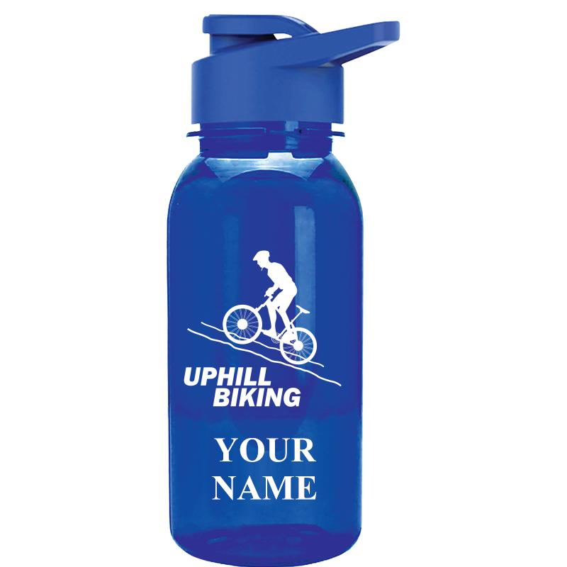 WATER BOTTLE 18OZ BLUE