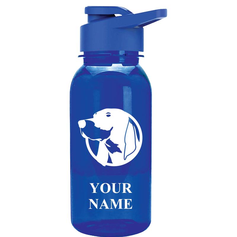 WATER BOTTLE 18OZ BLUE