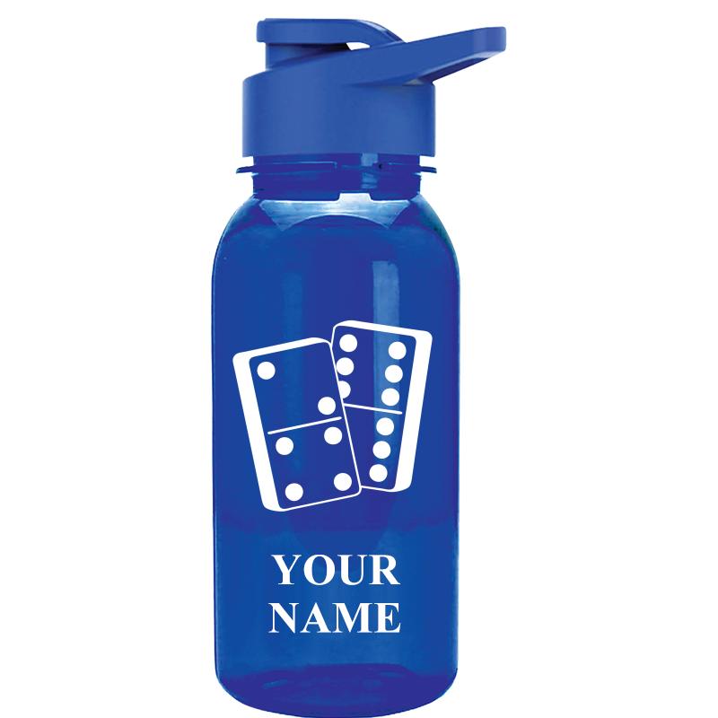 WATER BOTTLE 18OZ BLUE