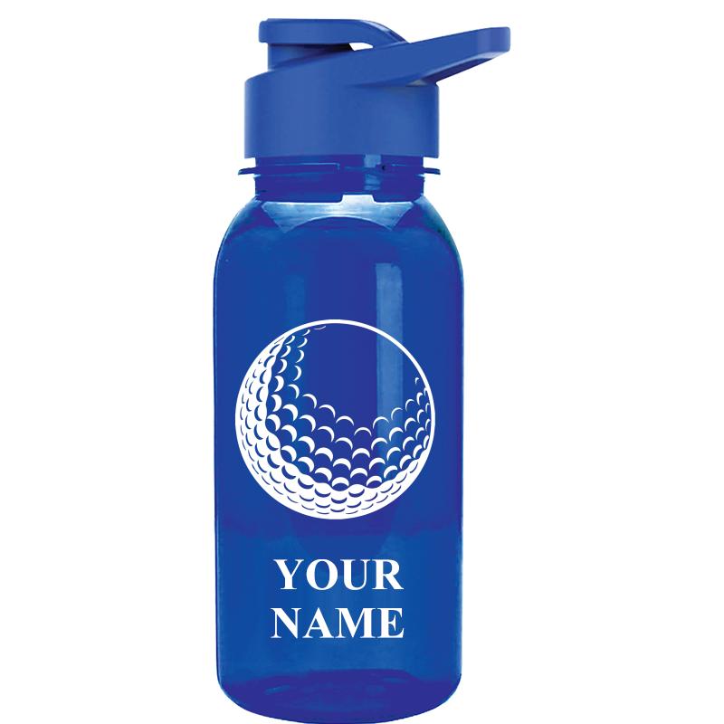 WATER BOTTLE 18OZ BLUE