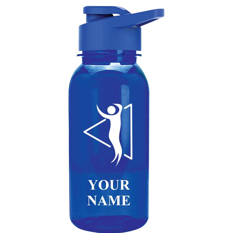 WATER BOTTLE 18OZ BLUE