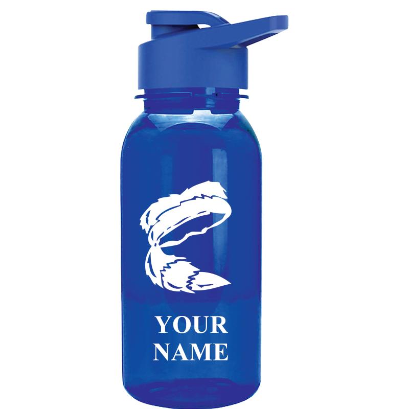 WATER BOTTLE 18OZ BLUE