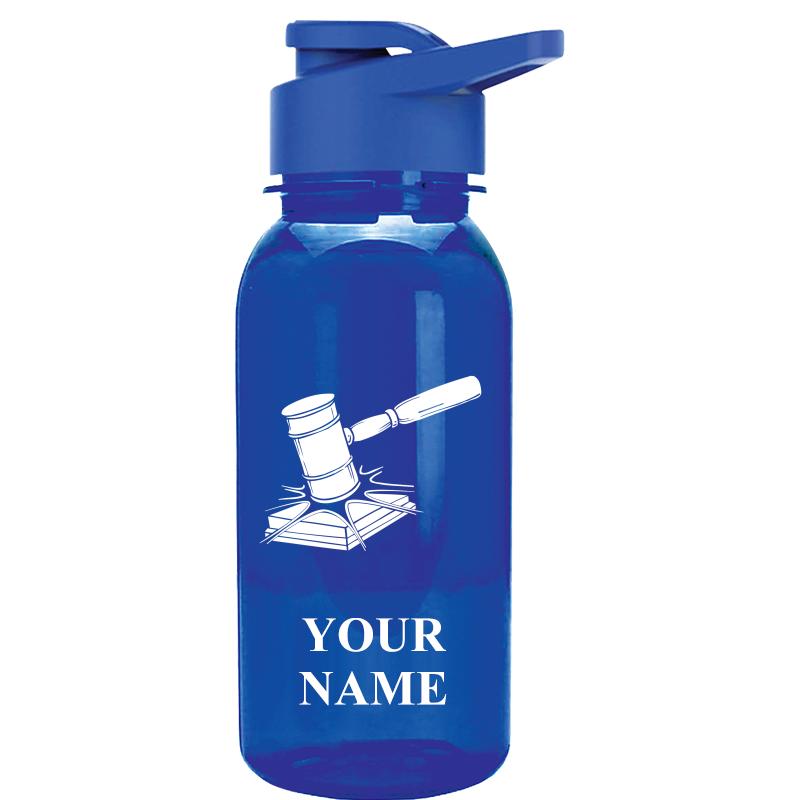 WATER BOTTLE 18OZ BLUE