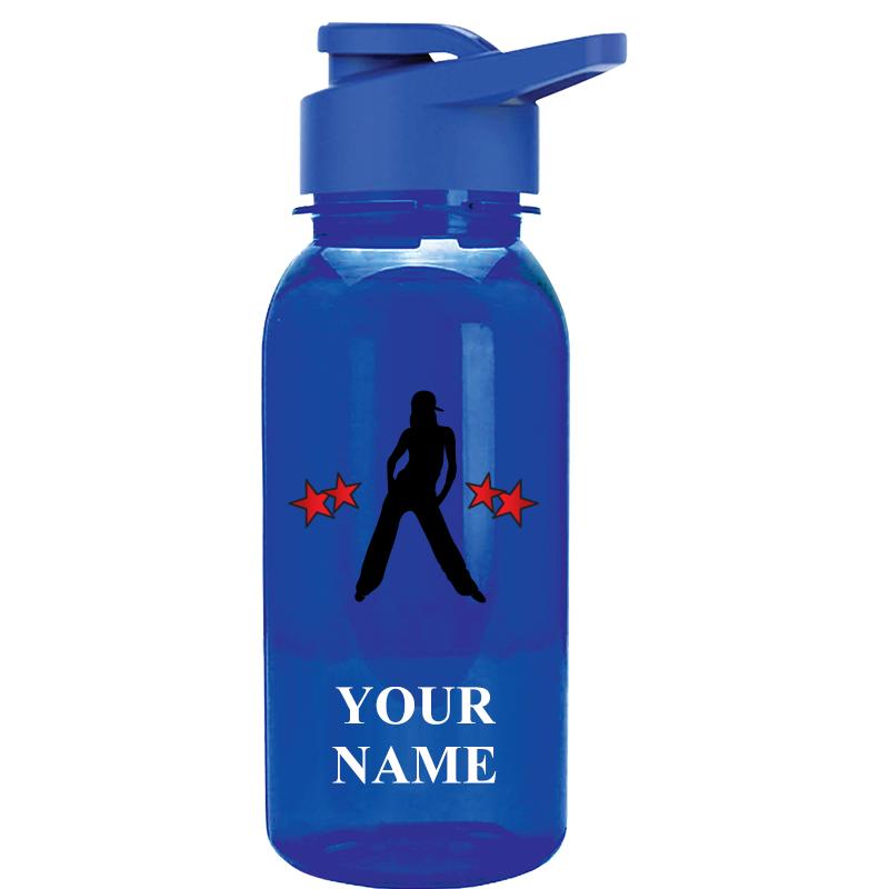 WATER BOTTLE 18OZ BLUE