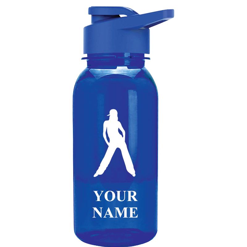 WATER BOTTLE 18OZ BLUE