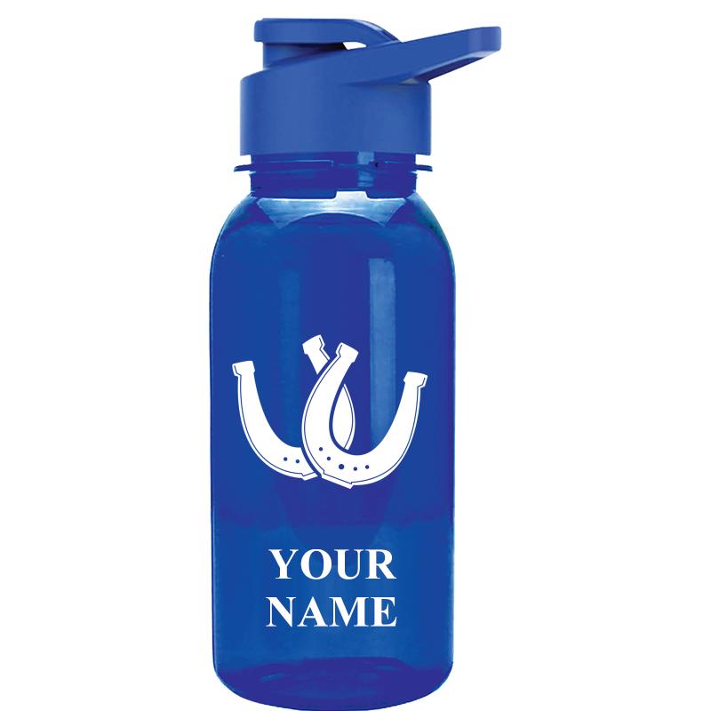 WATER BOTTLE 18OZ BLUE