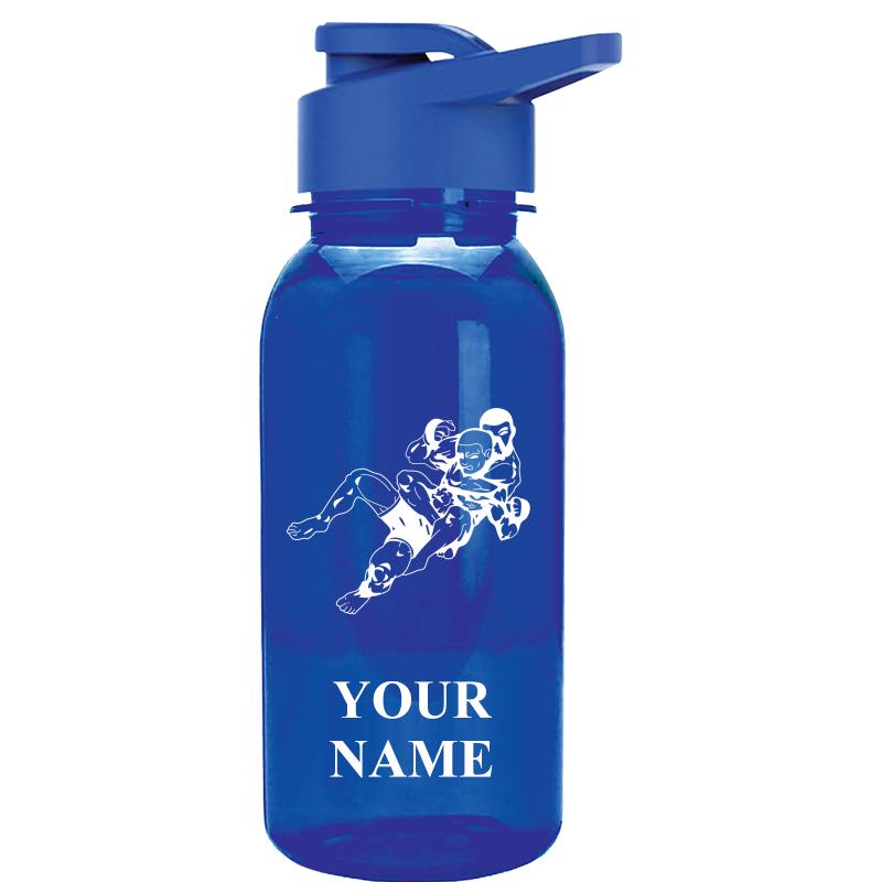 WATER BOTTLE 18OZ BLUE