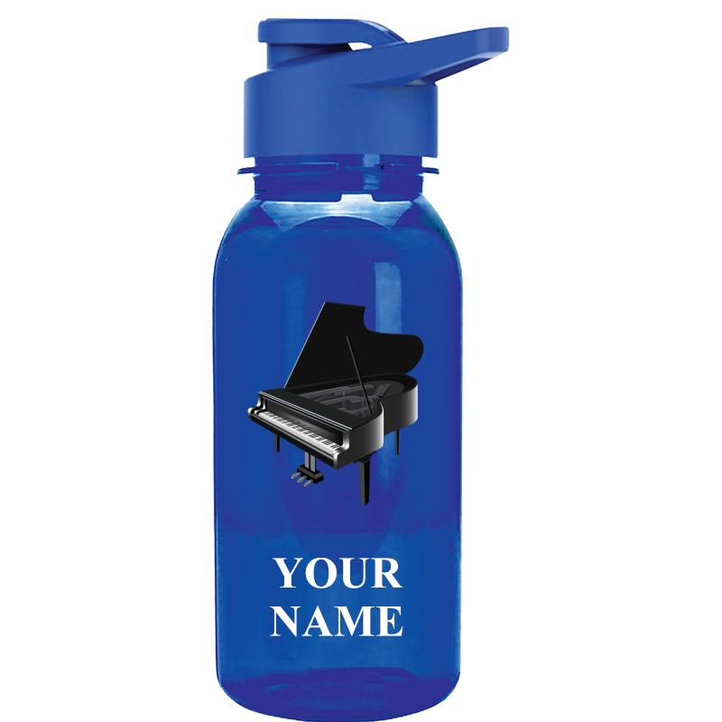 WATER BOTTLE 18OZ BLUE