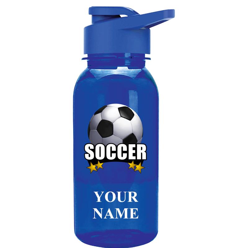 WATER BOTTLE 18OZ BLUE