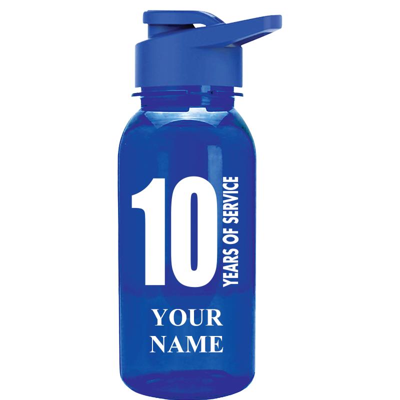 WATER BOTTLE 18OZ BLUE