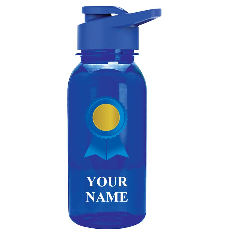 WATER BOTTLE 18OZ BLUE