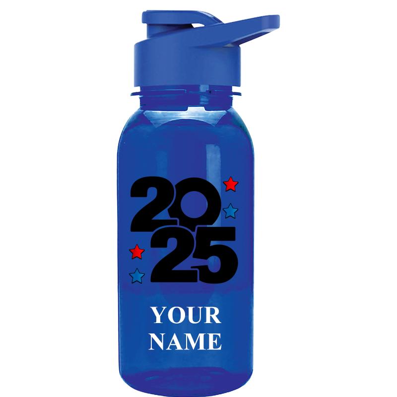 WATER BOTTLE 18OZ BLUE