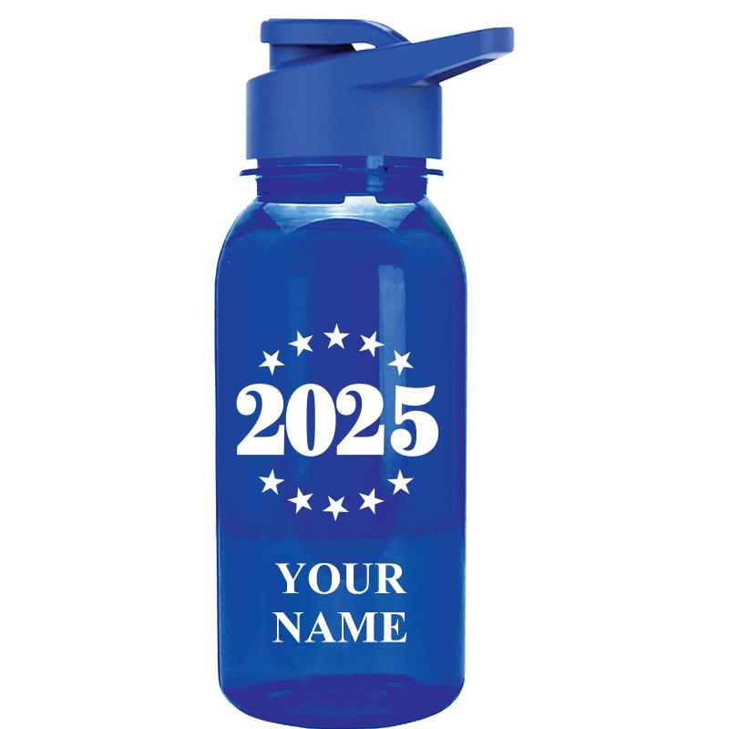 WATER BOTTLE 18OZ BLUE