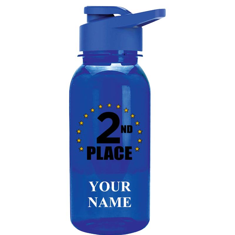 WATER BOTTLE 18OZ BLUE