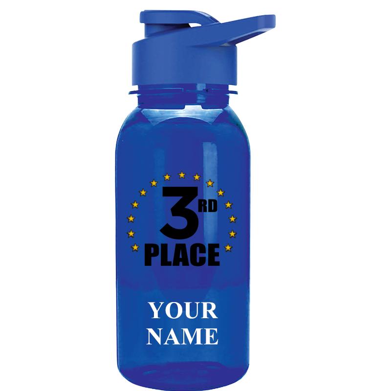 WATER BOTTLE 18OZ BLUE