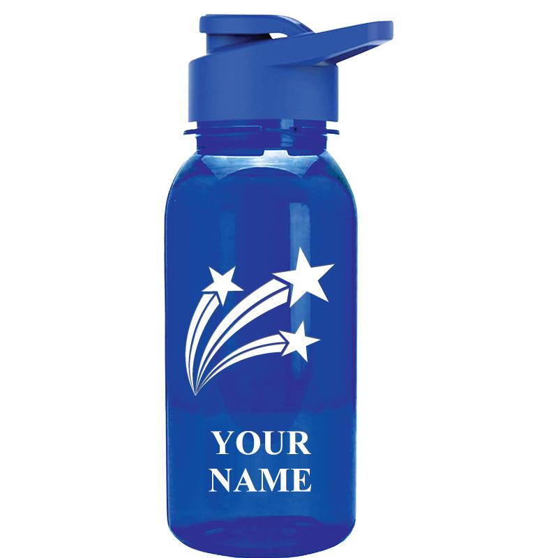WATER BOTTLE 18OZ BLUE