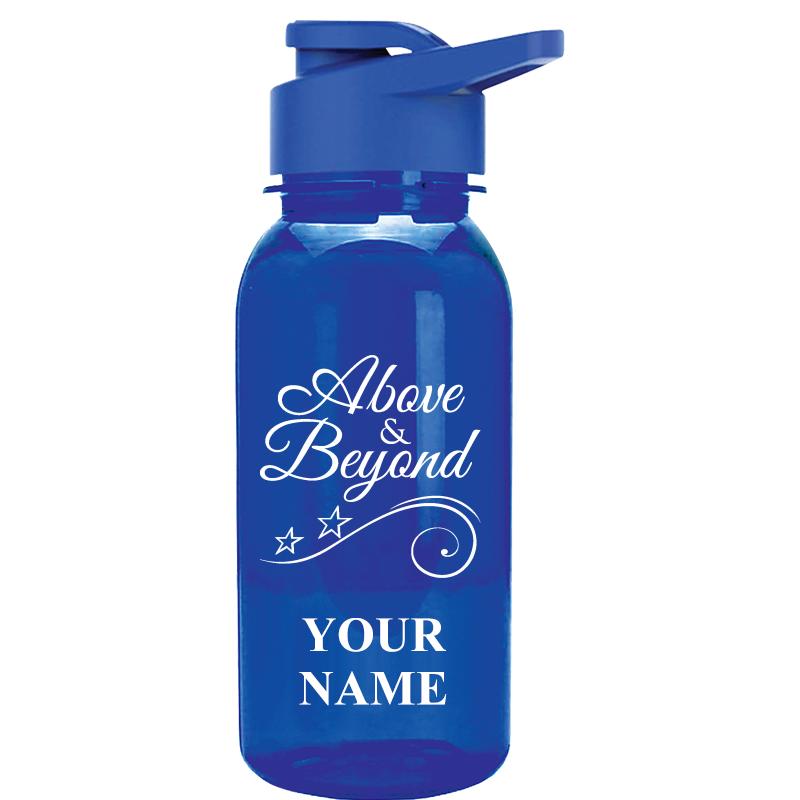 WATER BOTTLE 18OZ BLUE