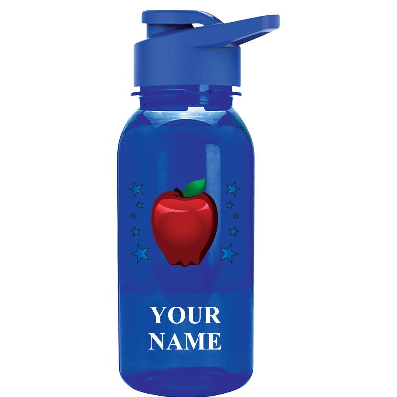WATER BOTTLE 18OZ BLUE