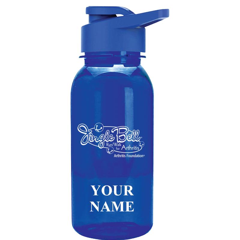 WATER BOTTLE 18OZ BLUE