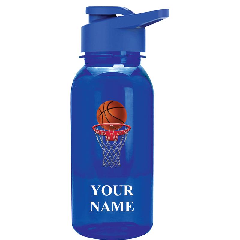 WATER BOTTLE 18OZ BLUE