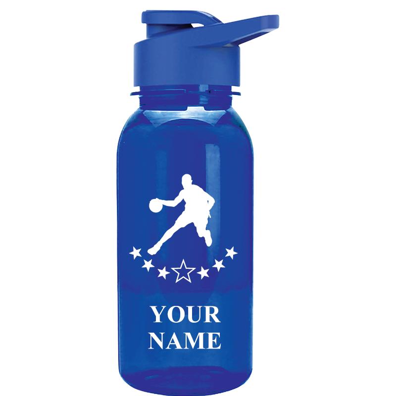 WATER BOTTLE 18OZ BLUE