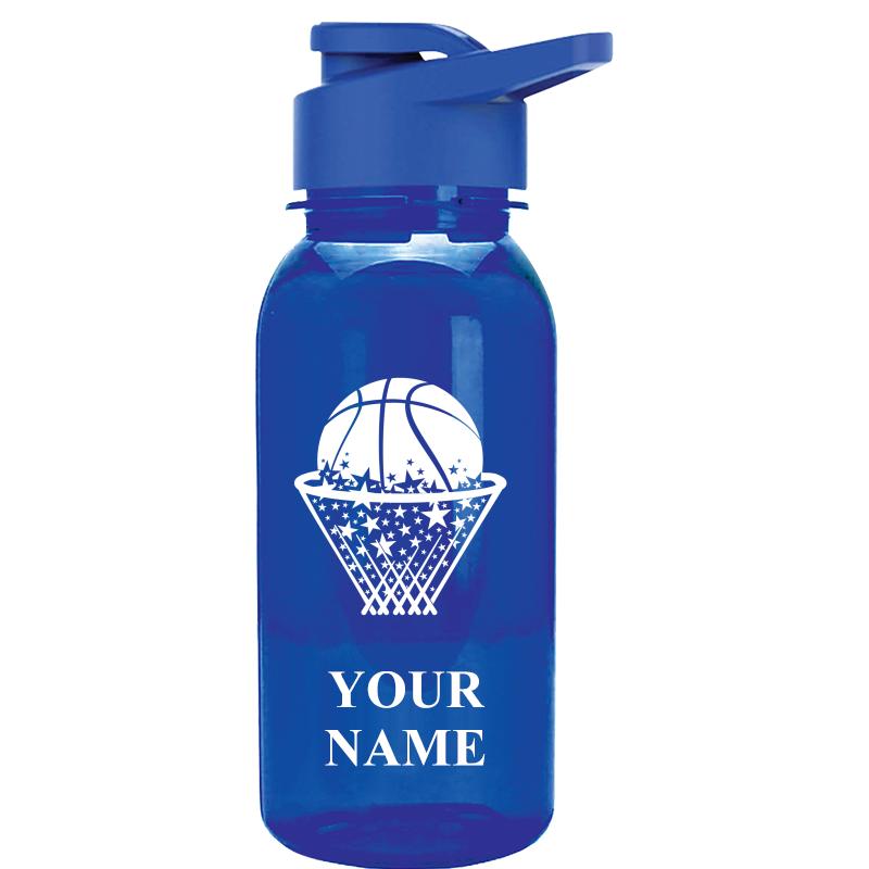 WATER BOTTLE 18OZ BLUE