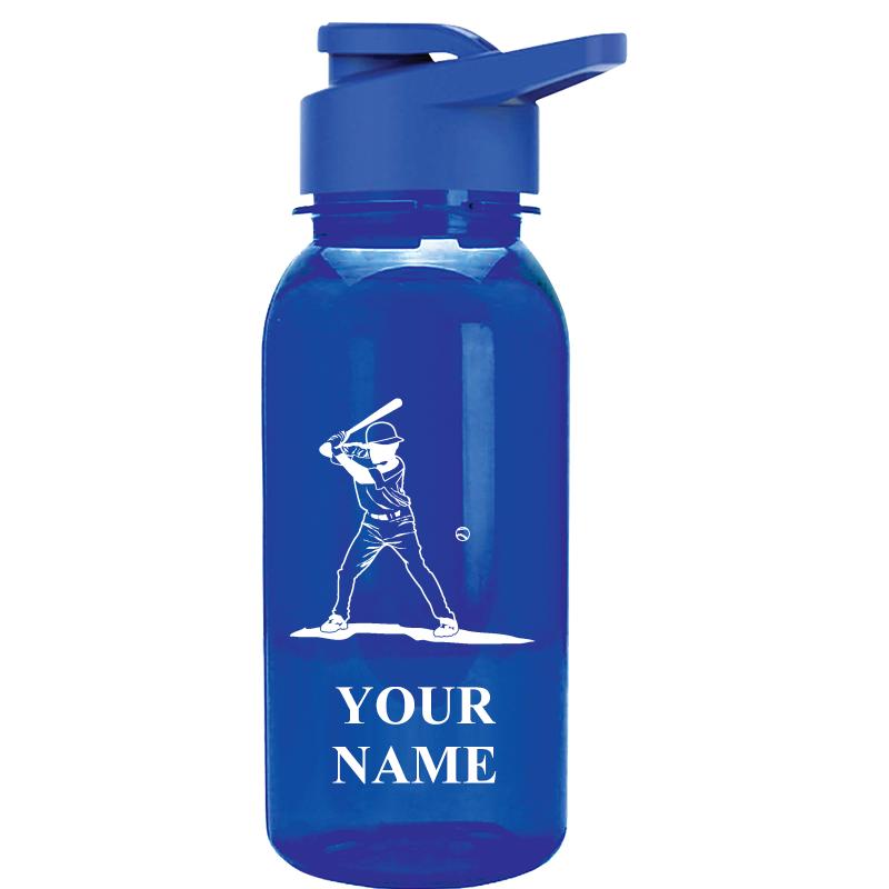 WATER BOTTLE 18OZ BLUE