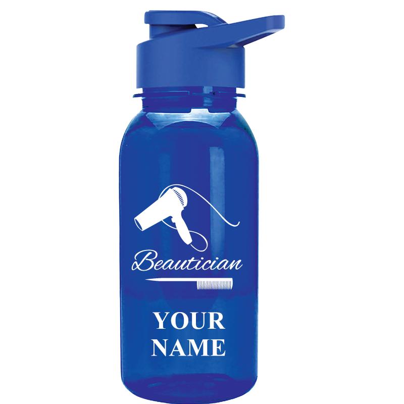 WATER BOTTLE 18OZ BLUE