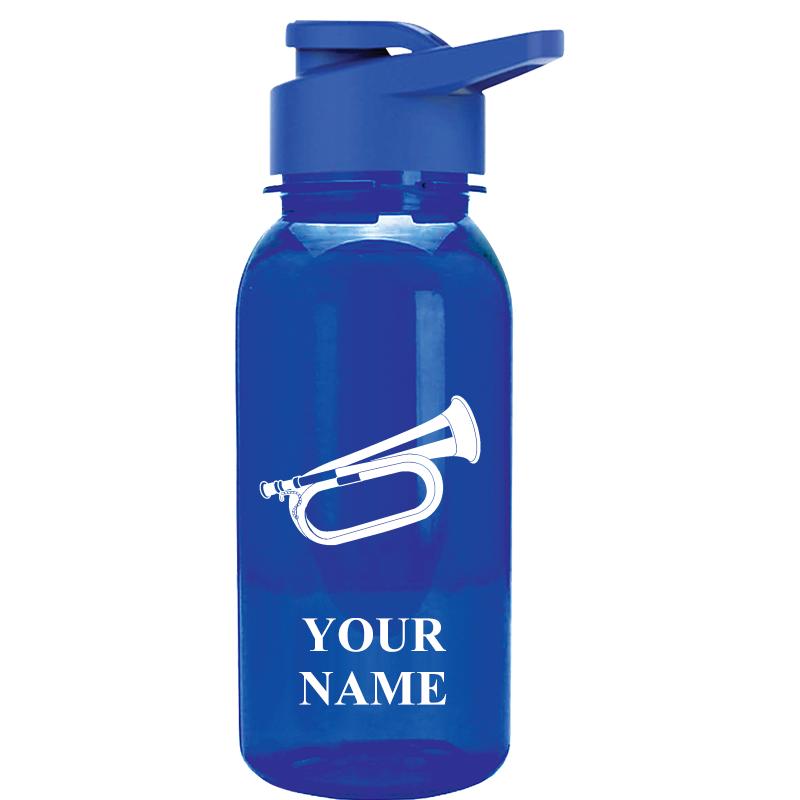 WATER BOTTLE 18OZ BLUE