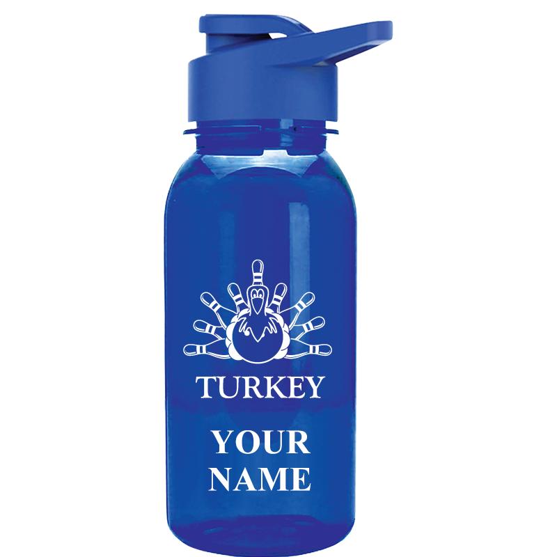 WATER BOTTLE 18OZ BLUE