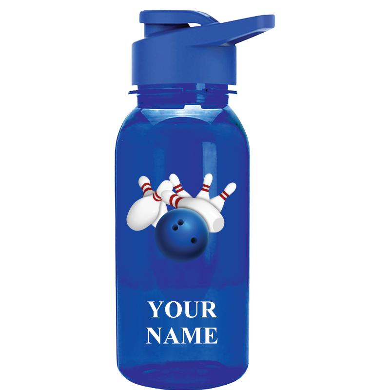 WATER BOTTLE 18OZ BLUE